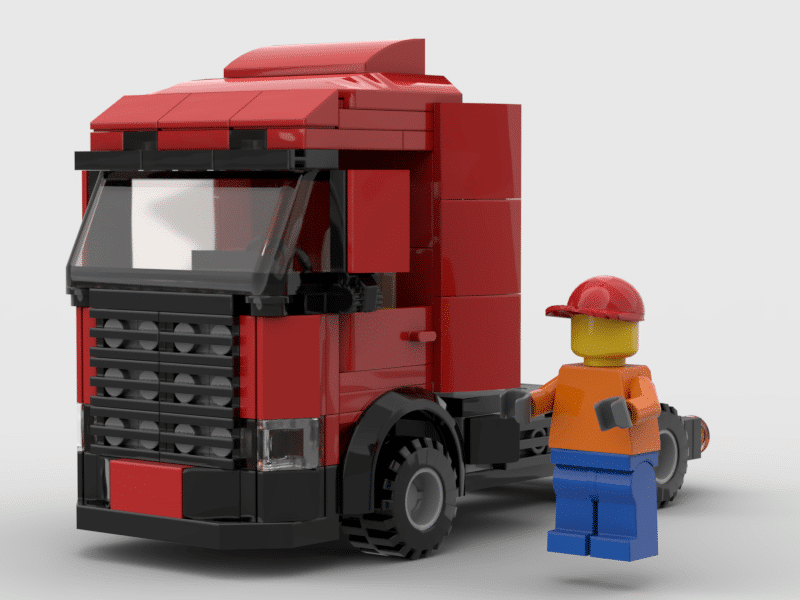 lego scania truck instructions