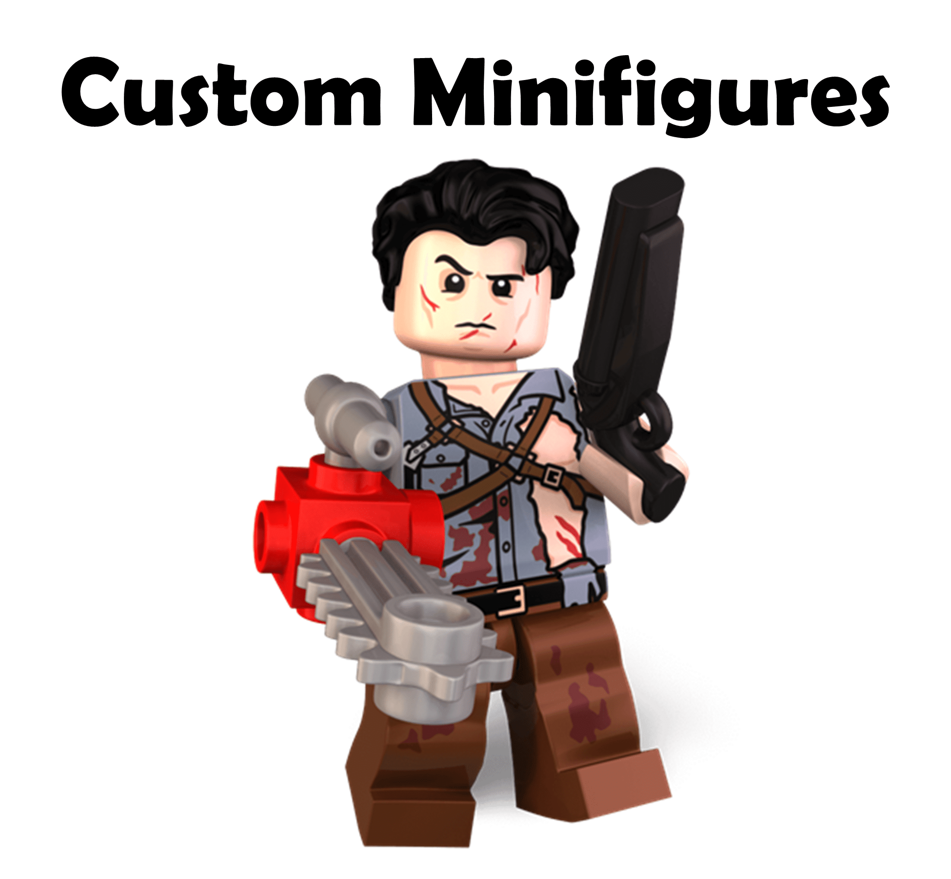 lego minifigures ash vs evil