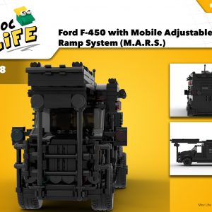 Lego® Custom Instructions Ford F-450 S.W.A.T. with M.A.R.S. system