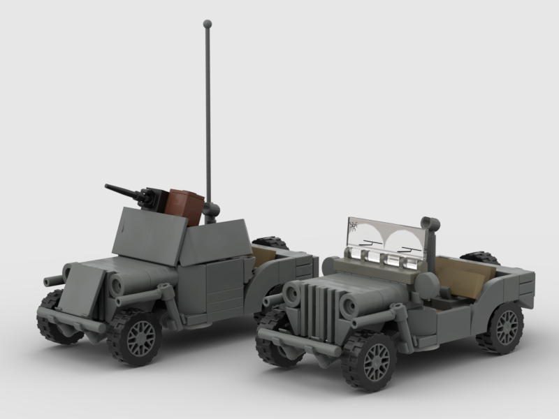 Regular and Armoured Willys