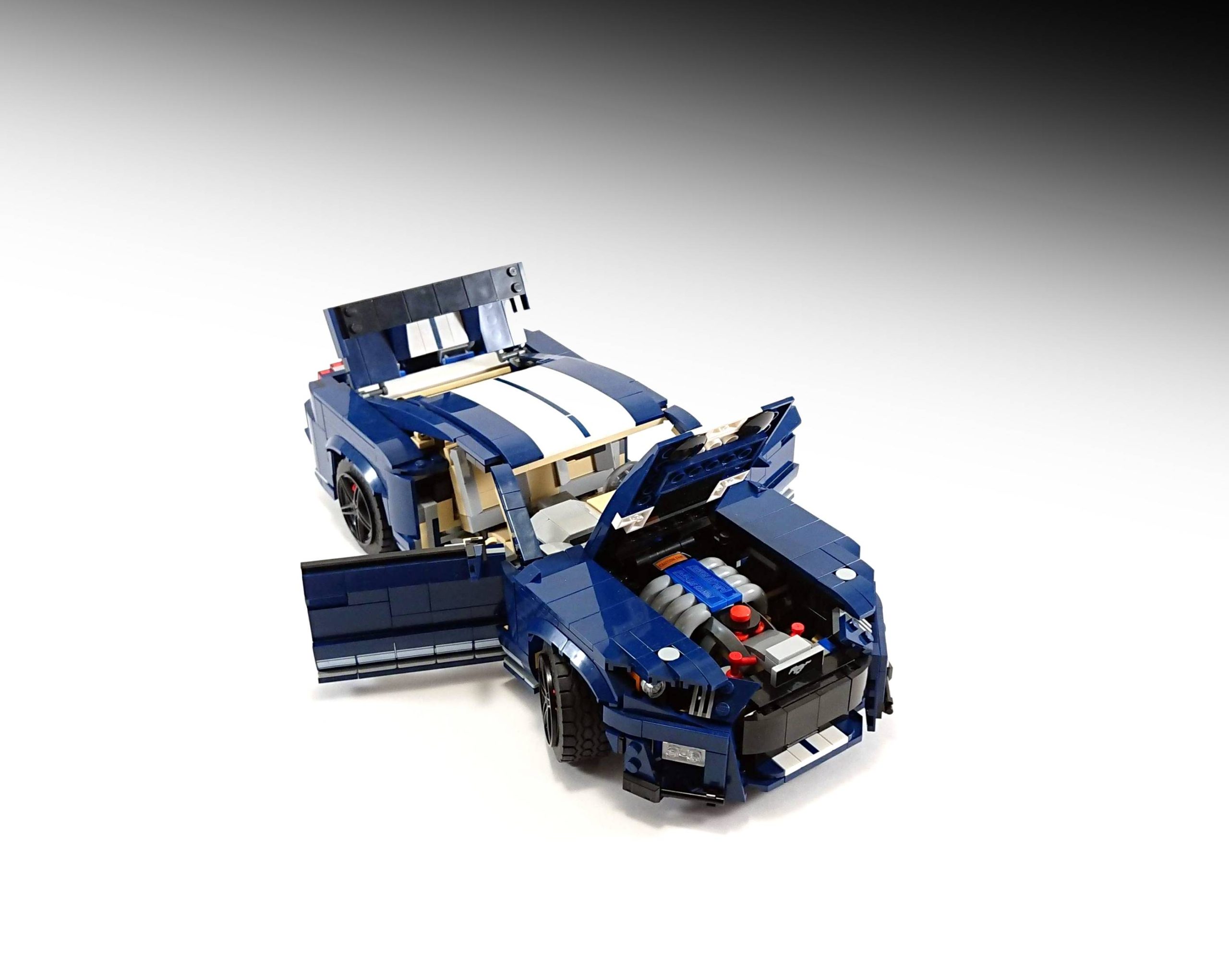 LEGO MOC 10265 Mustang Shelby GT500 B model by firas_legocars