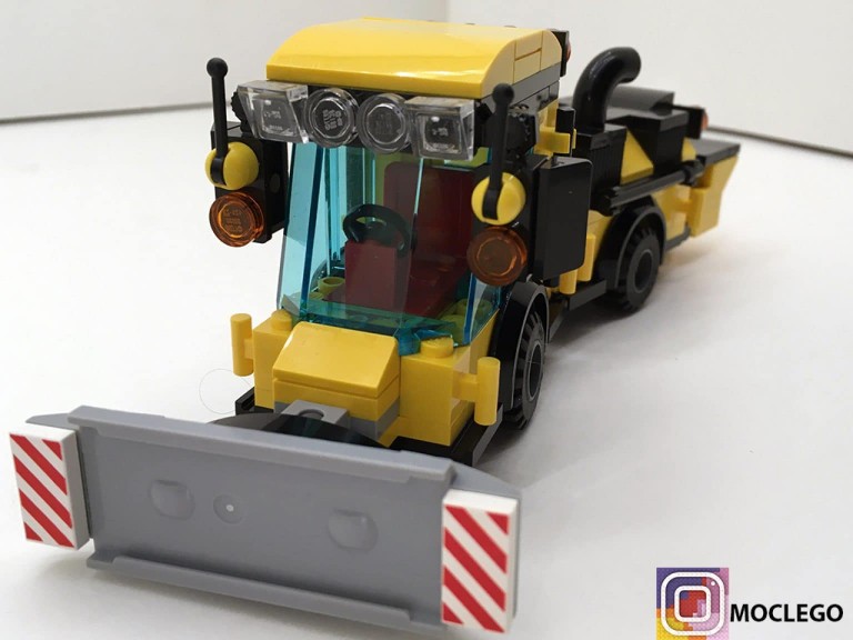 lego snow plow truck instructions