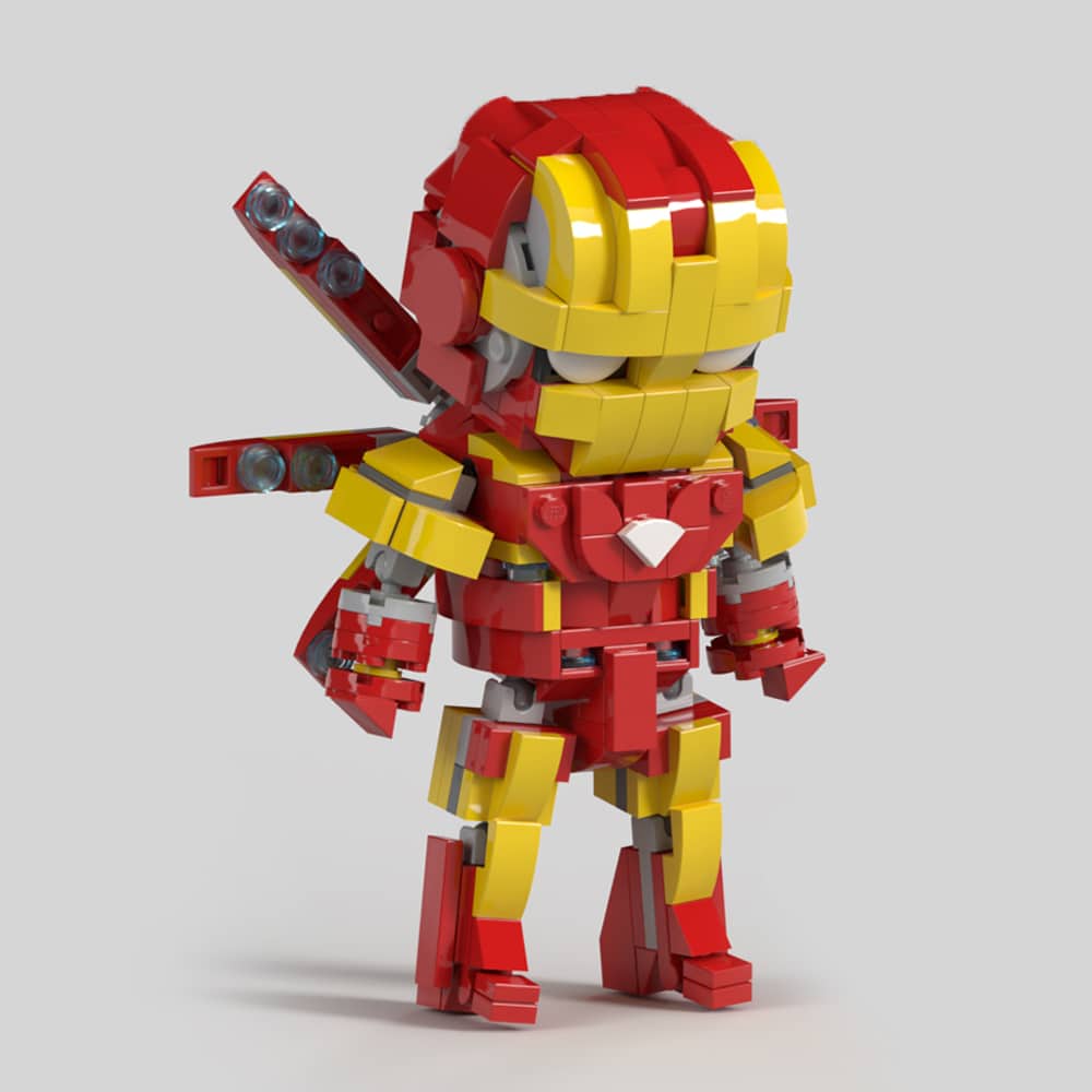 lego mark 85 iron man