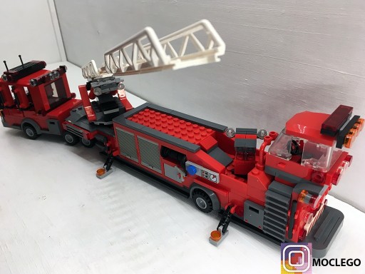 toy tiller fire truck
