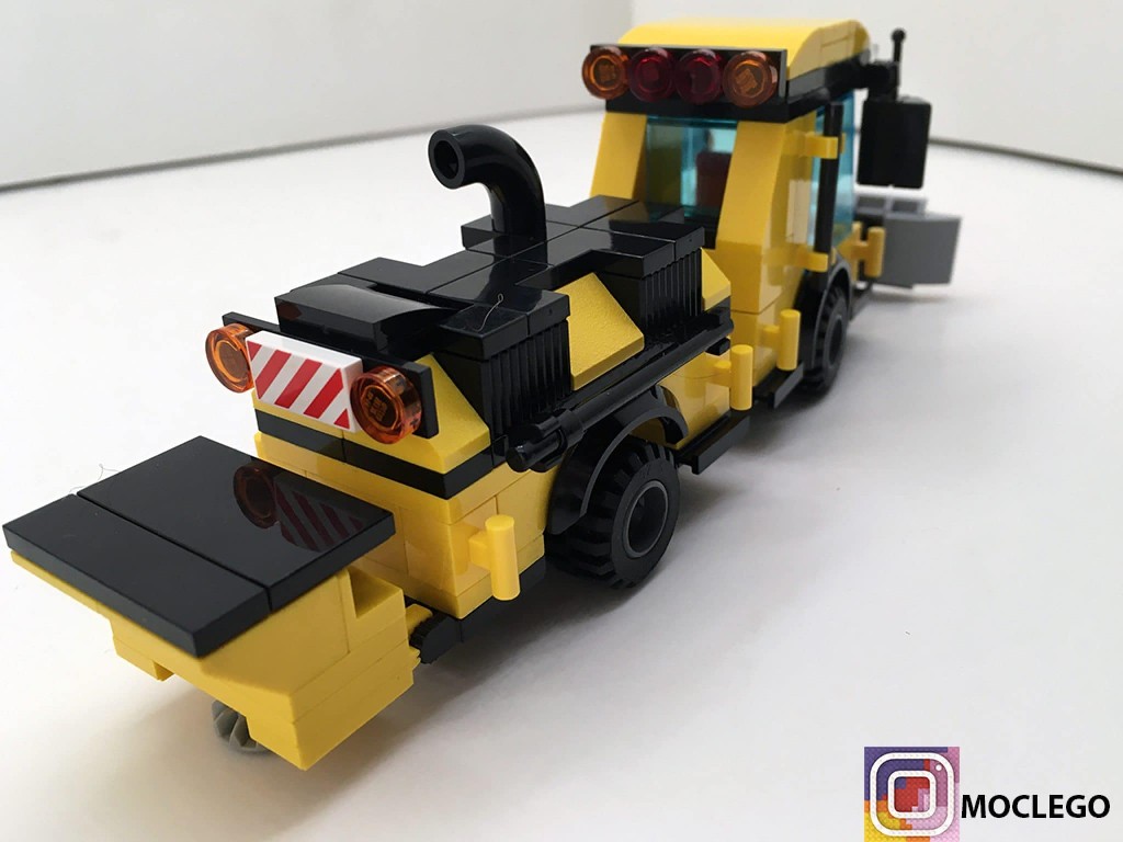 lego snow plow truck instructions