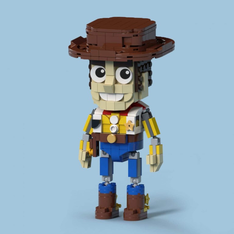Lego® Custom Instructions Toy story WOODY