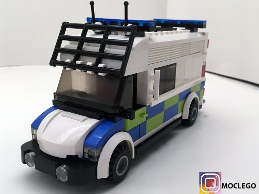 lego police van moc