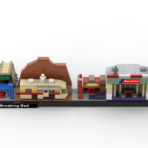 Lego® Custom Instructions Breaking Bad Skyline Architecture