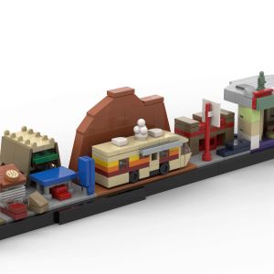 Lego® Custom Instructions Breaking Bad Skyline Architecture