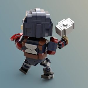 Lego® Custom Instructions CAPTAIN AMERICA