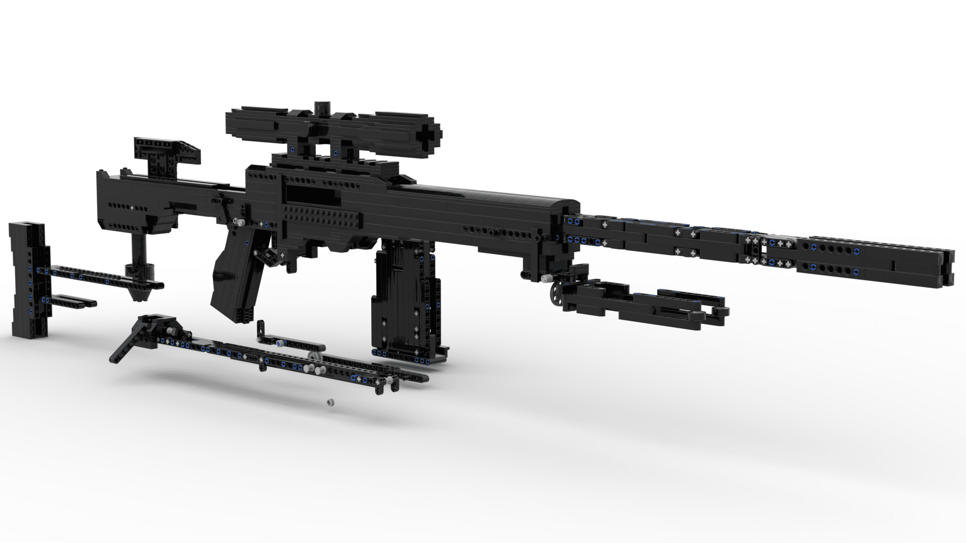 How to make a lego sniper rifle - bubblelito
