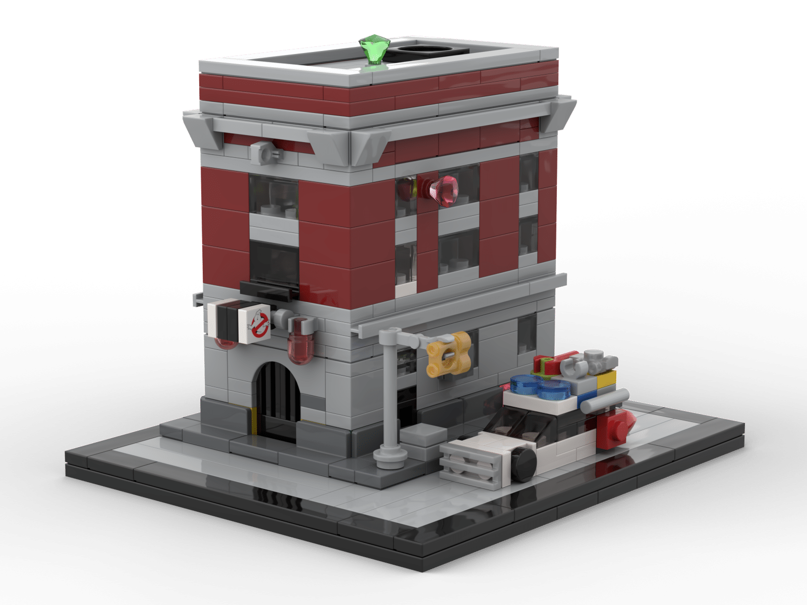 lego ghostbusters firehouse headquarters