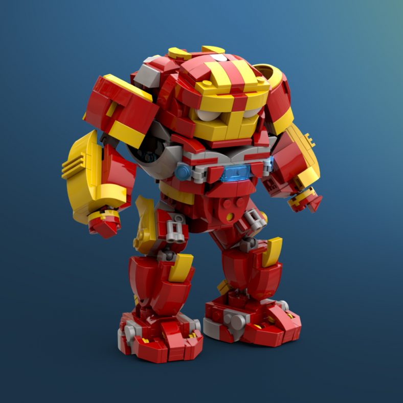 hulk buster lego set instructions