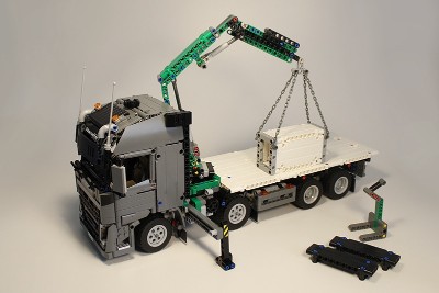 lego 42078 garbage truck instructions