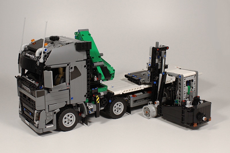 Norm Mikroprocessor instruktør Custom Instructions Volvo crane truck - 42078 C model