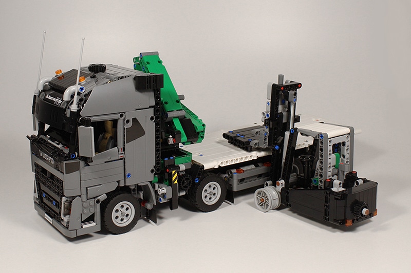 lego 42078 garbage truck instructions