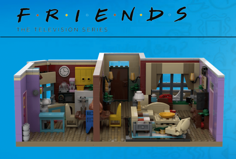 Lego® Custom Instructions Friends ~ The Television Series - Monica's ...