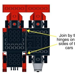 Lego® Custom Instructions Supercar Gattiger