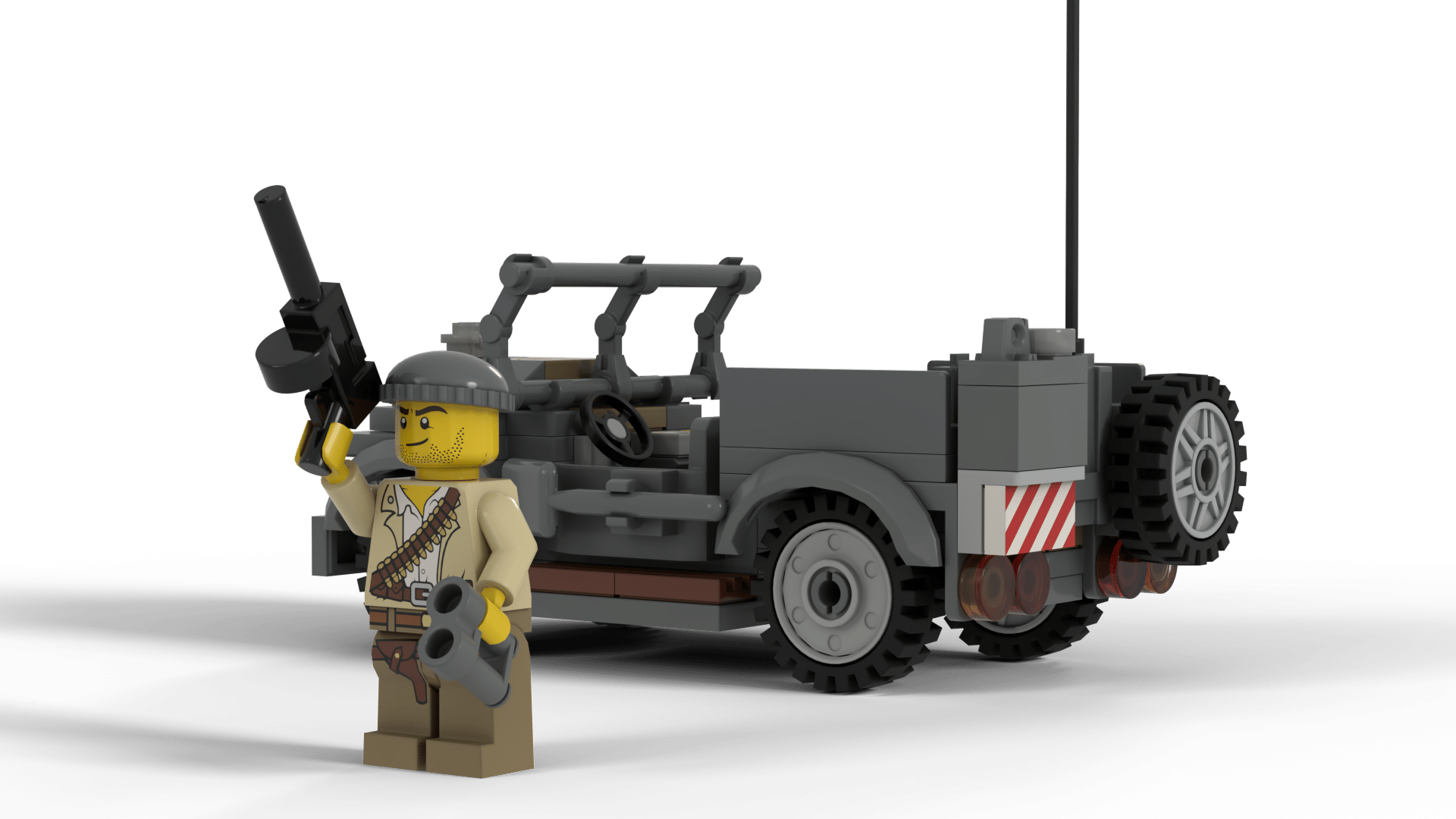 Lego army jeep moc