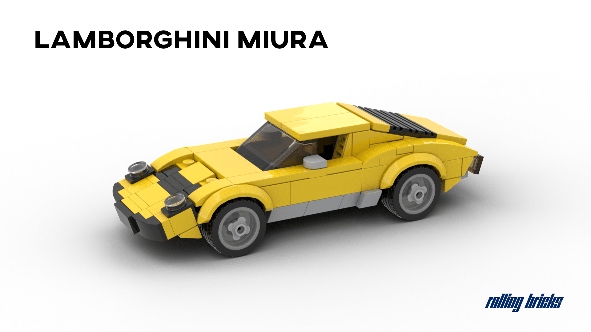 lego instructions Lamborghini miura