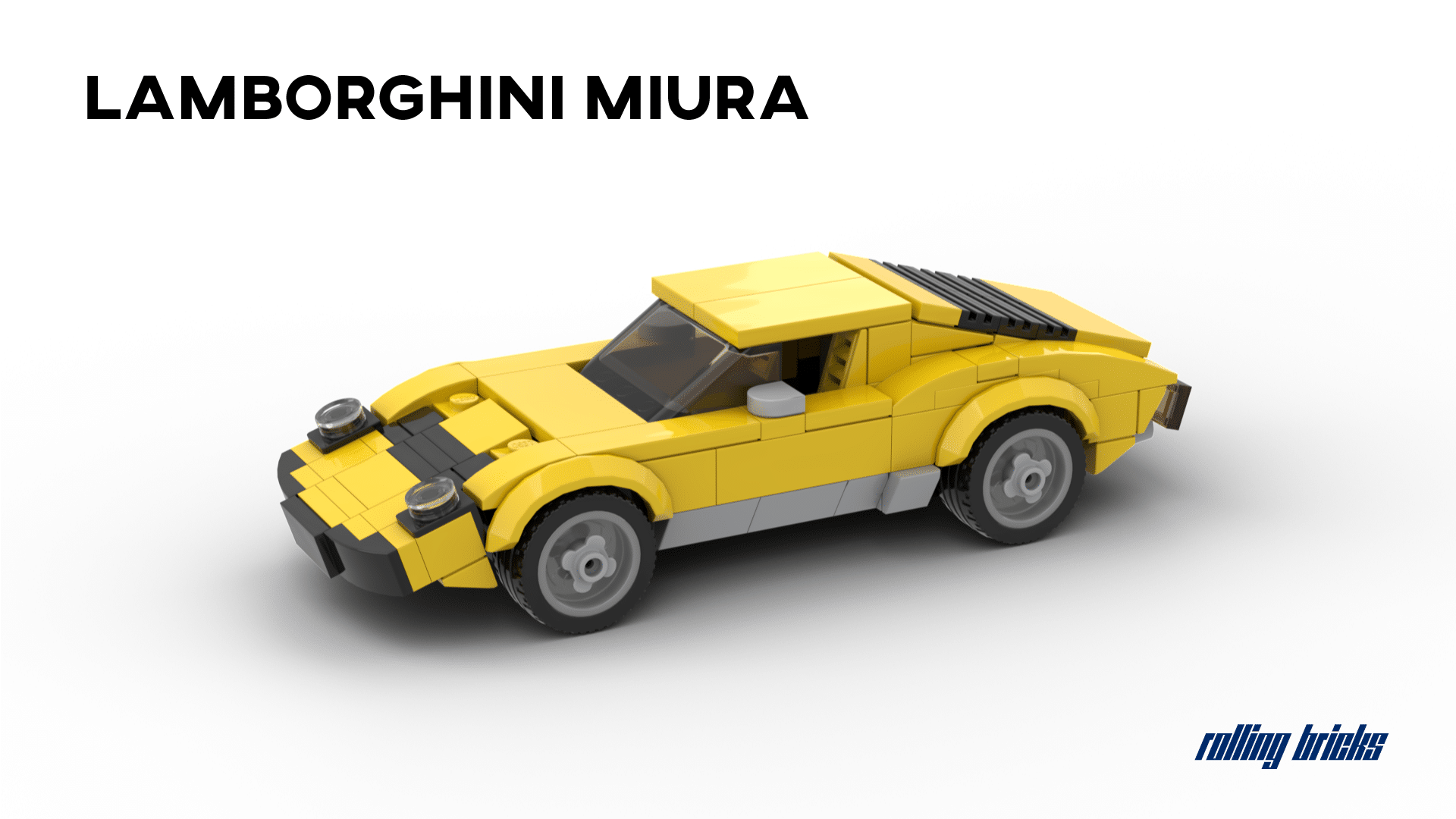 lego yellow lamborghini