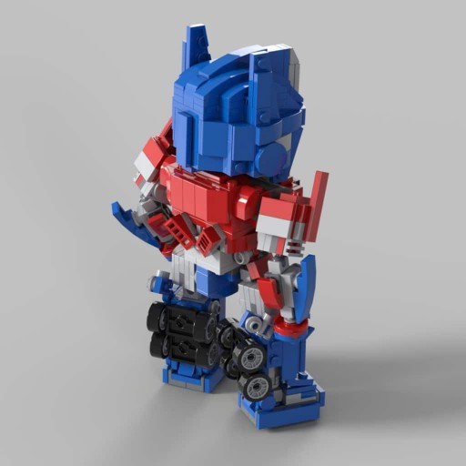 custom lego optimus prime