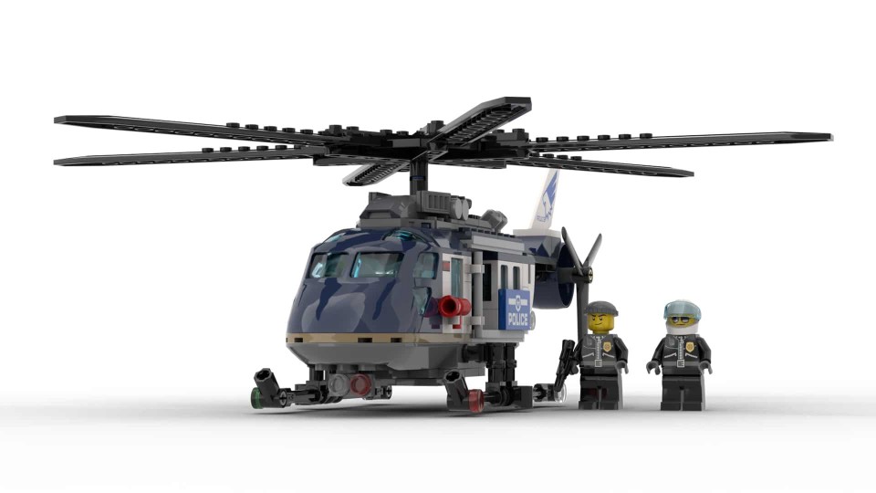 lego military helicopter