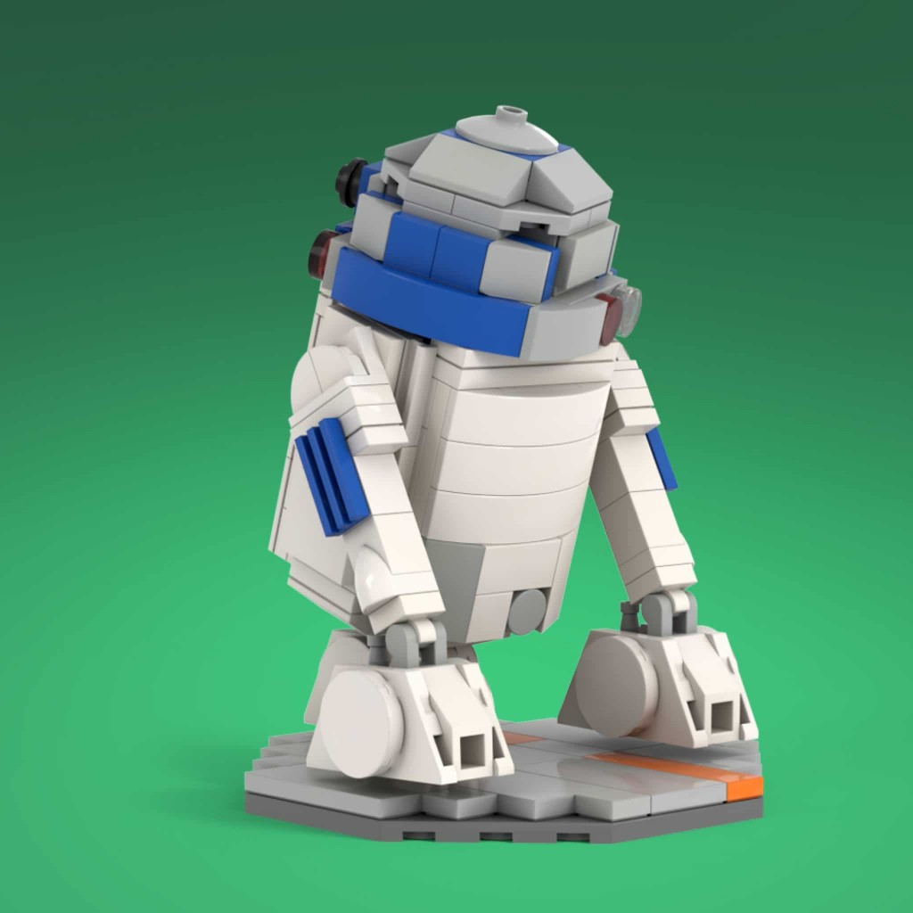 r2d2 life size lego