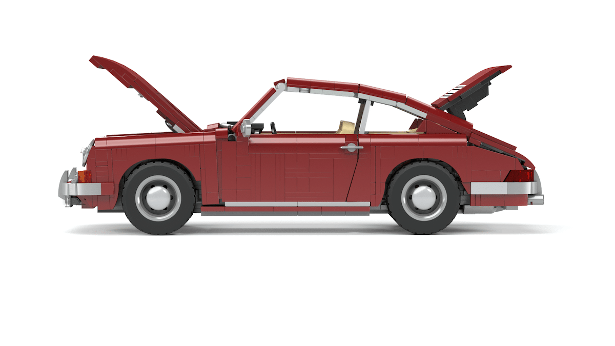 Lego® Custom Instructions Early Porsche 911