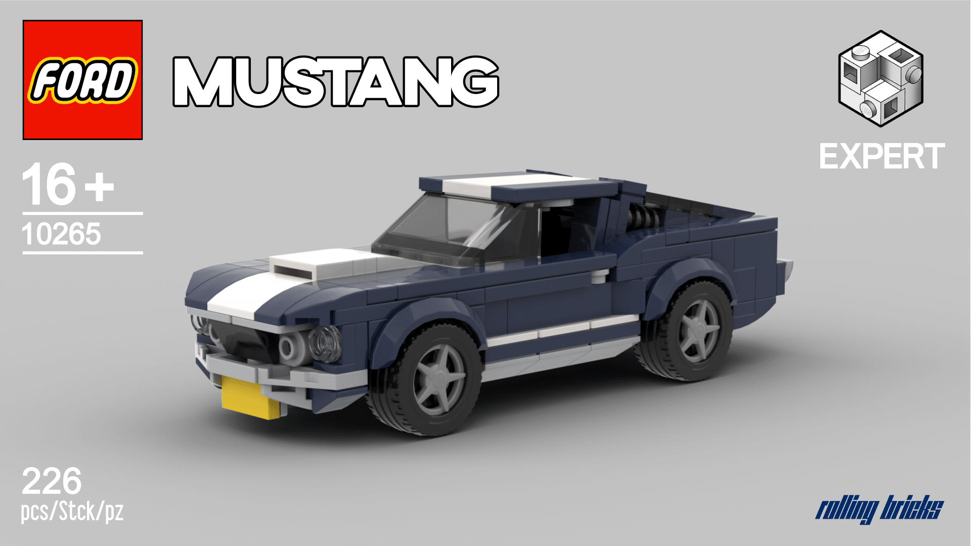 lego mustang gt