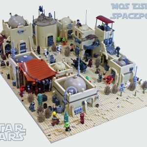 LEGO® custom instructions  Mos Eisley Additional Buildings