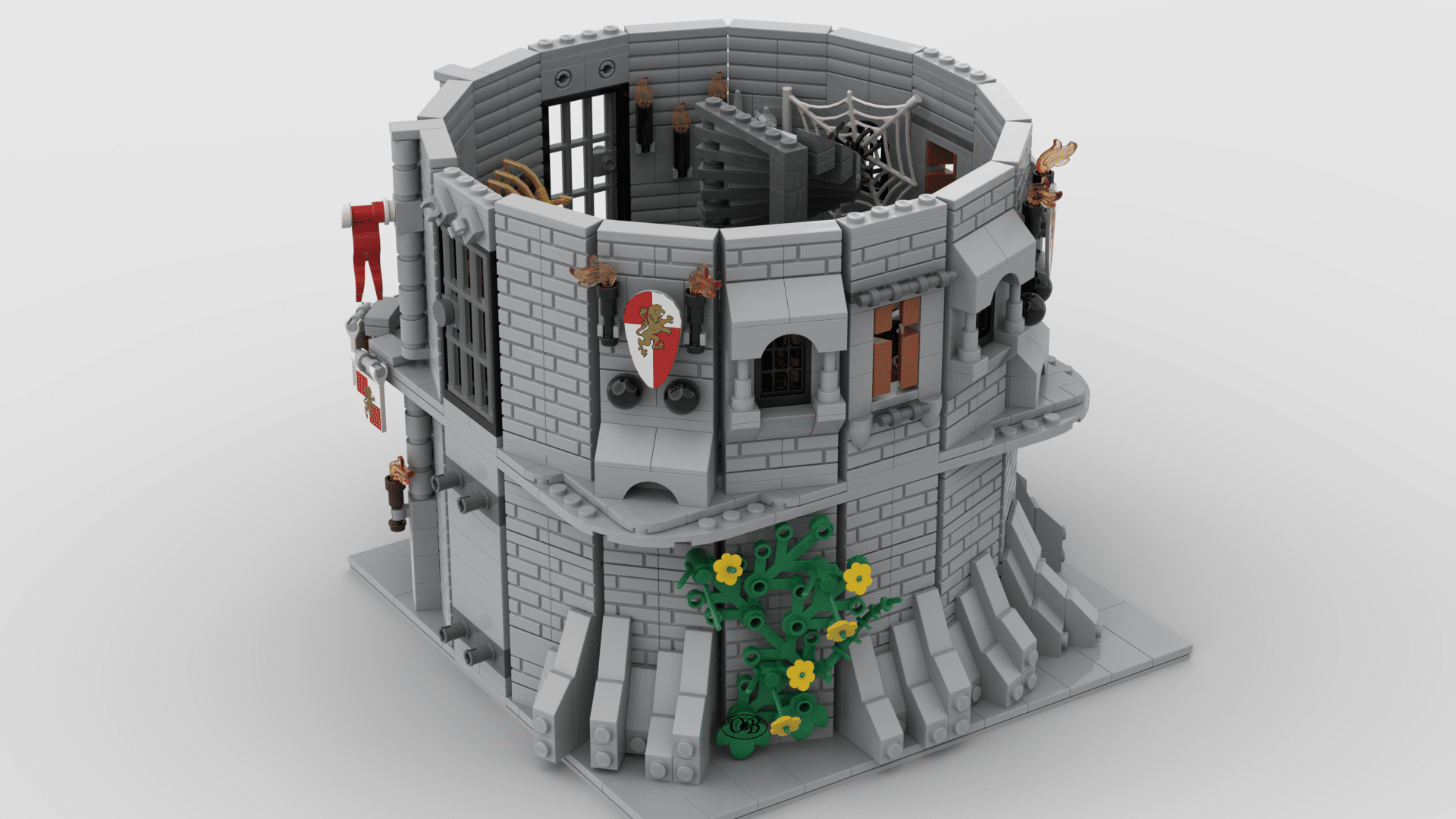 Lego castle best sale tower