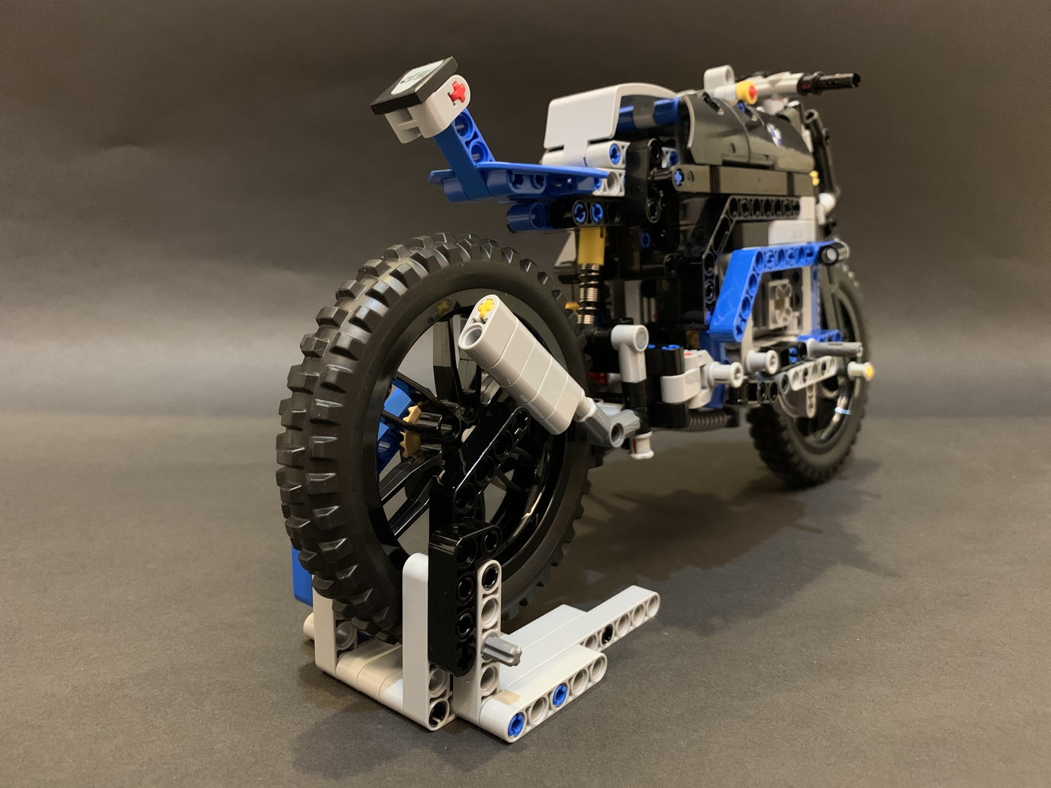 Lego Technic 42063 C Model Bmw Motorbike Cafe Racer Lego Instructions Mocsmarket