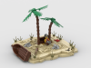Lego® Custom Instructions A lonely island – Pirate