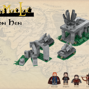 LEGO® custom instructions Amon Hen