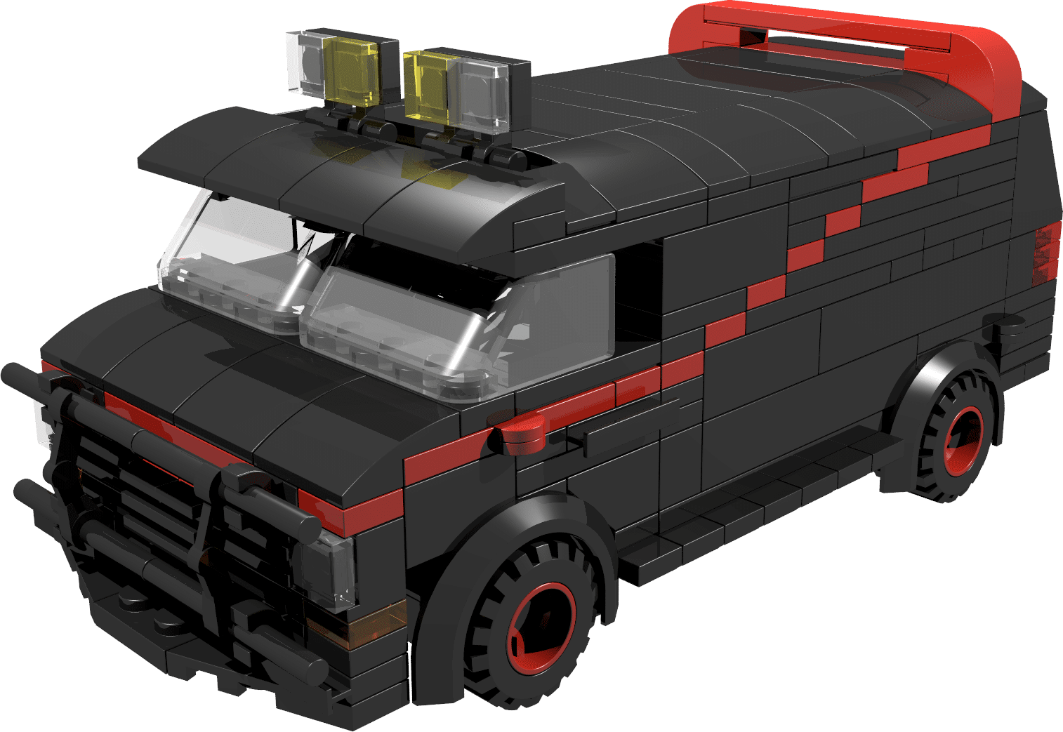 A-Team Van to be build out of LEGO® bricks