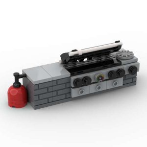 LEGO® custom instructions Modern BBQ pit