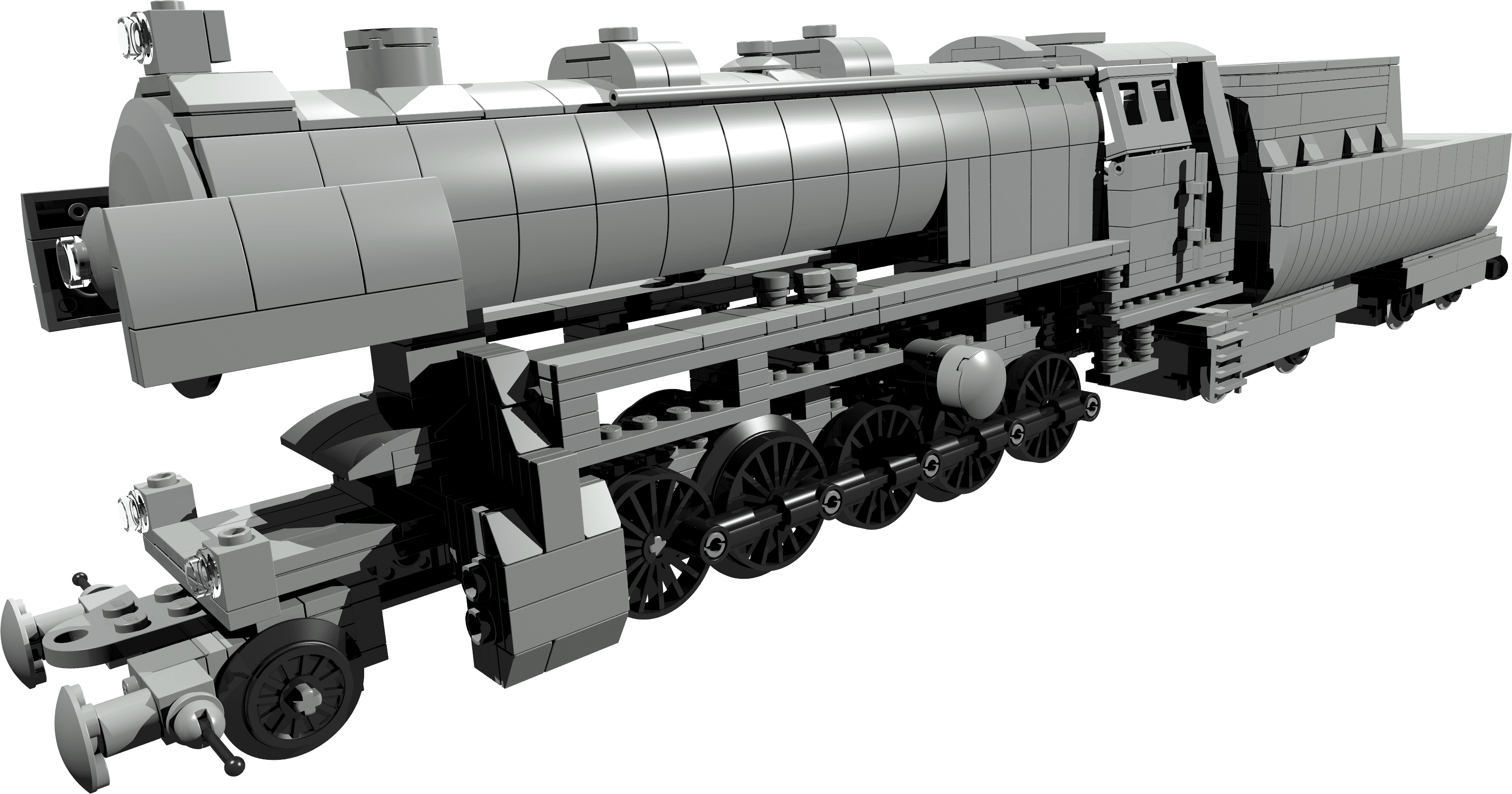 lego steam locomotive