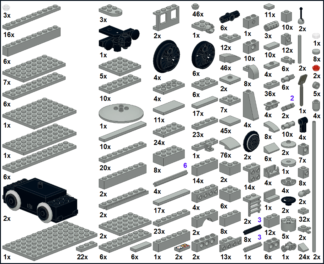 gray lego brick