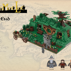 LEGO® custom instructions Bag End