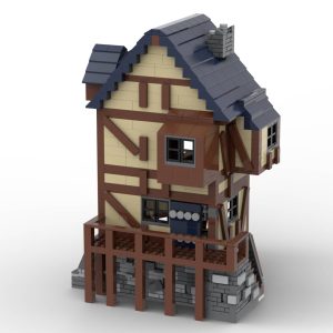 Lego® custom instructions Castle House