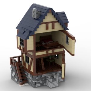 Lego® custom instructions Castle House
