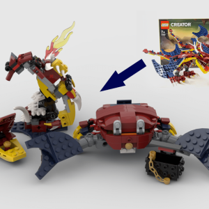 Custom Instructions 31102 Sea Creatures Alternative Build