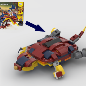 Custom Instructions 31102 Turtle Alternative Build