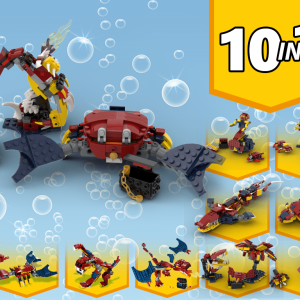 Custom Instructions 31102 Alternative Build 10 in 1 | 7 MOCs