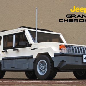 Lego® Custom Instructions Jeep Grand Cherokee Laredo 1993