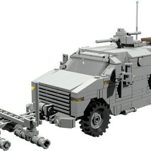 ATF Dingo with mine clearing gear Bundeswehr to be build out of LEGO® bricks