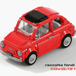 Fiat 500 F Lego Ideas - COVID-19 fundraising