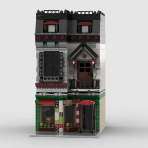 LEGO MOC Mirage Hotel for Modular City Las Vegas by gabizon