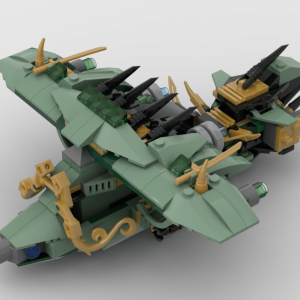 Custom Instructions 70612 Fighter Jet Alternative Build